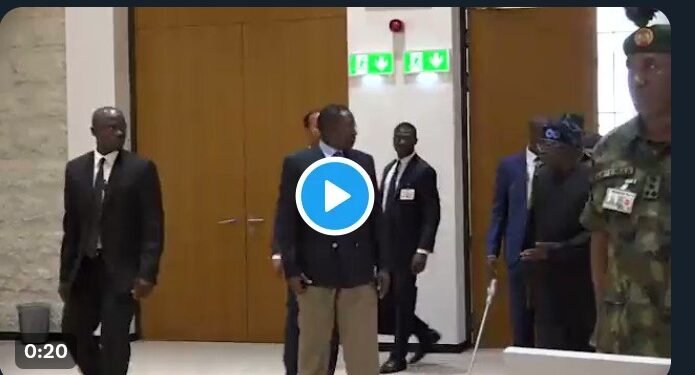 FACT CHECK: Did President Tinubu fall during a tour of the ONSA?