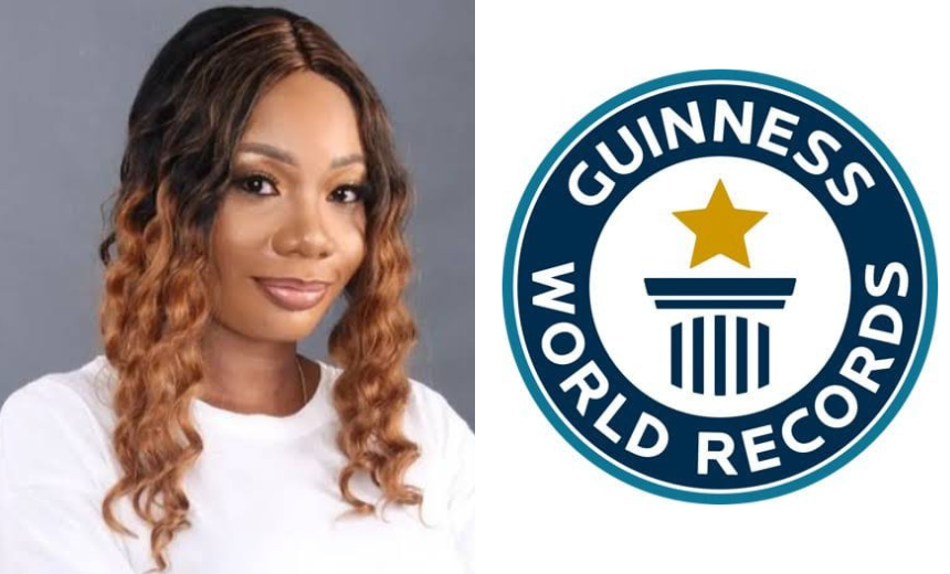 Nigerian Helen William Sets Record For Longest Handmade Wig The